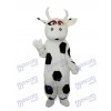 Gros Point noir Mascotte de vache Costume adulte Animal