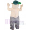 Homme costume de mascotte