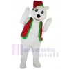 Ours polaire costume de mascotte