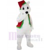Ours polaire costume de mascotte