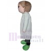Médecin homme costume de mascotte
