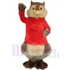 Chipmunk costume de mascotte