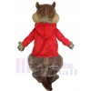 Chipmunk costume de mascotte