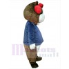 Hamster costume de mascotte