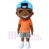 Garçon costume de mascotte
