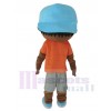 Garçon costume de mascotte