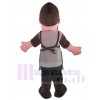Coiffeur costume de mascotte