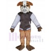 Bouledogue costume de mascotte