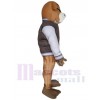 Bouledogue costume de mascotte