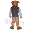 Bouledogue costume de mascotte
