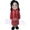 Femme costume de mascotte