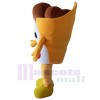 Poulet frit costume de mascotte