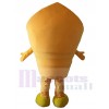 Poulet frit costume de mascotte