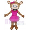 Singe costume de mascotte