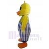 Canard costume de mascotte