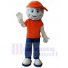 Garçon costume de mascotte