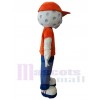Garçon costume de mascotte