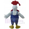 Poulet costume de mascotte