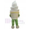 Crème glacée costume de mascotte