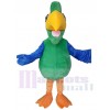Oiseau perroquet costume de mascotte