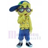 Garçon costume de mascotte