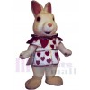 Lapin costume de mascotte
