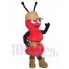 Fourmi As costume de mascotte