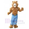 Ours fumé costume de mascotte