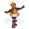 Cheval de typhon costume de mascotte