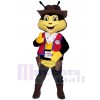 Abeille gratuite costume de mascotte