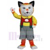 Chat Huckle costume de mascotte