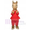 Chameau Lama costume de mascotte