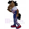 Cheval Mustang costume de mascotte