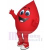 Buddy la goutte de sang costume de mascotte
