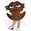 Chocolat au lait costume de mascotte