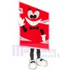 Publicité ADI Mec costume de mascotte