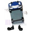 Voiture de course costume de mascotte