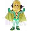 Super-héros de maïs costume de mascotte