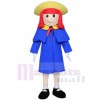 La fille Madeleine costume de mascotte