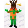 Déguisement de mascotte joyeuse Moose Moose