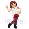 Femme costume de mascotte