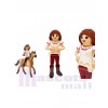 Femme costume de mascotte
