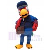 Oiseau perroquet costume de mascotte