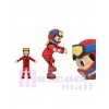 Fille costume de mascotte