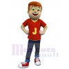 Garçon costume de mascotte