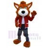 Renard costume de mascotte