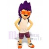Garçon costume de mascotte