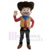 Cowboy costume de mascotte