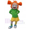 garçon et fille costume de mascotte