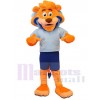 Lion costume de mascotte